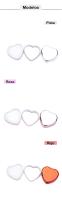 Pack de 12 a 42 unidades de bálsamos forma corazón con espejo, 3 colores, caja con lazo, detalles económicos boda, regalos mujer originales, detalle bautizo invitadas, Regalantes Store - details 1