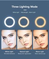 Anillo De Luz LED Para Fotografía 26cm Con Soporte Y Trípode Control Remoto Opcional Para Selfies Y Teléfonos Móviles - details 4