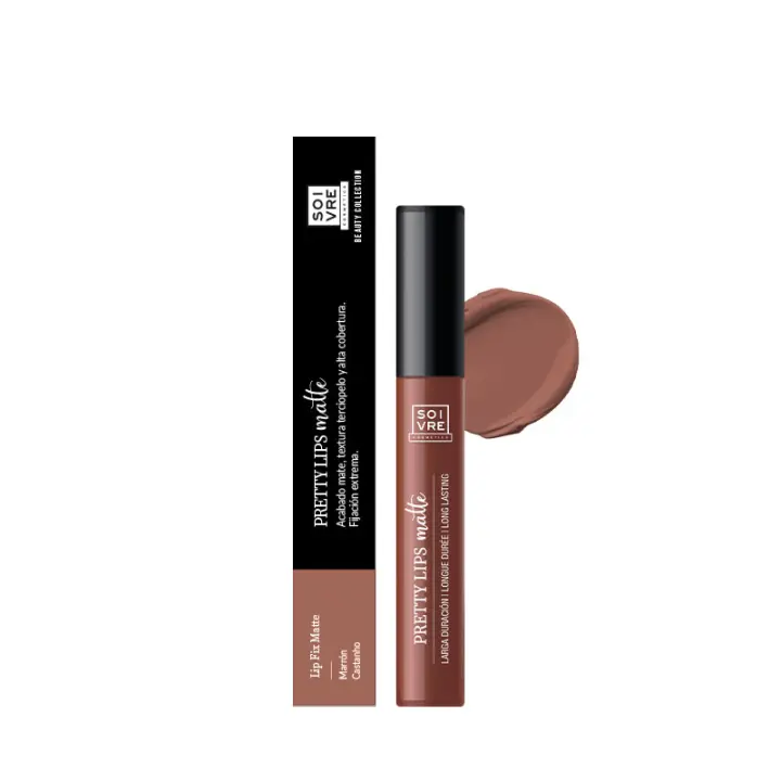 SOIVRE PRETTY LIPS MATTE BROWN PINTALABIOS - 1