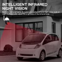 cámaras de vigilancia wifi, cámara de vigilancia wifi ip de 2mp zoom digital 4x visión nocturna monitor de video de vigilancia a todo color inalámbrico al aire libre impermeable, seguridad wifi al aire libre cámaras de seguridad wifi - details 7
