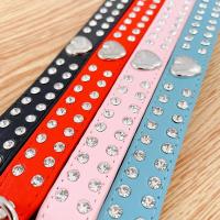 Collar De Moda Para Perro Corazón De Diamante En Cuero PU Collar De Fiesta Para Chihuahua Yorkie Decoración Para Gato Regalo De Suministros Para Mascotas - details 5