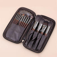 Bolso Plegable Para Maquillaje De Mujer Organizador De Viaje Con Cierre De Cremallera Estuche De Cosméticos Para Herramientas De Belleza Y Accesorios De Limpieza Pouch De PU Fashion - details 2