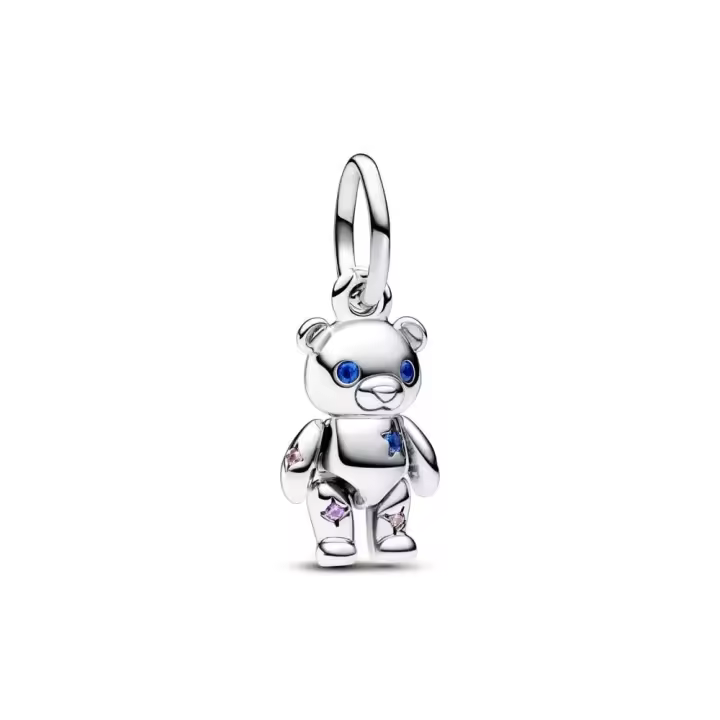 Charm Colgante en Plata de Ley Oso Peluche Móvil Pandora - Joyería Mujer - 1