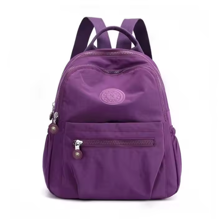 PORCHEDDU Mochila Pequeña Para Hombres Y Mujeres Capacidad Grande Mochila De Viaje Estilo Casual Moda Mini Mochila Bolsa De Hombre Escolar Material Negro Rojo Azul Oscuro Cielo - 1