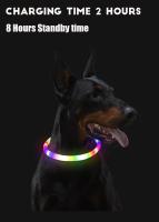 Collar LED Para Perros Y Gatos Con USB Y 3 Modos Luz Brillante Prevenimiento De Pérdida Accesorios Para Mascotas Reflectante Anti-Perdida Para Animales - details 0