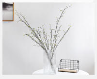 Vine Artificial De Espinas 88CM Para Decoración De Sala De Estar Hotel Casa Muerta Planta De Silicona En Café Naranja Verde Ligero Verde - details 2