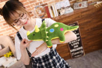 Juguete De Peluche Grande 40cm Triceratops Stegosaurus Creativo Dinosaurio Relleno Para Niños Regalo De Cumpleaños Material Suave - details 8