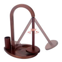 Soporte Magnético De Madera Para Hilo Y Gancho De Crochet Rotación 360° Ideal Para Enthusiasts De La Tejer Y Crochet Regalo Perfecto - details 2