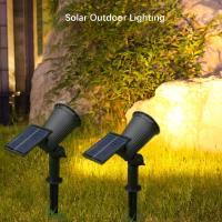 1-4PCS Luz Solar LED Exterior 9LED Luz De Jardín Solar IP65 Impermeable Luz De Pared Solar Fuente De Energía LED Contemporáneo - details 8