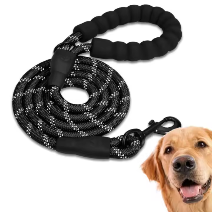 Correa Perro, Correas para Perros, para Cachorro, Pequeños, Medianos y Grandes, Correa perro adiestramiento, 5 metros de longitud, regalo incluído (contenedor para bolsas), marca Purlov - 1