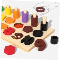 Nenitus Juguete Montessori 1 2 3 años, Juego Montessori de conteo apilamiento y clasificación Matemática, Juguete Educativo, Regalo niños pequeños y bebés. - details 2