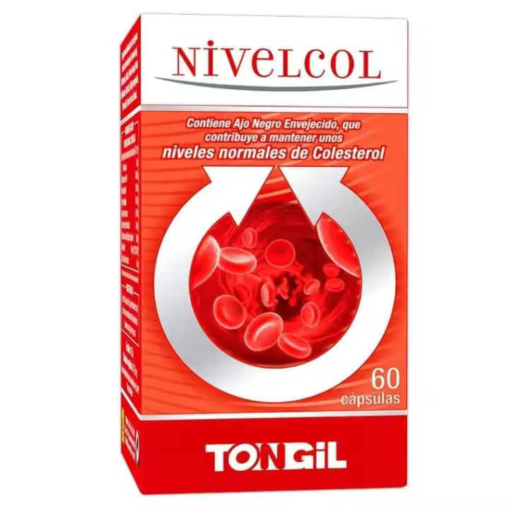 Tongil - NIVELCOL - 60 Cápsulas -  Colesterol - Salud - Cardiovascular - 1