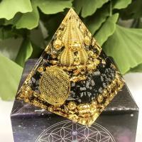 Pyramide De Obsidiana De Navidad Decoración Para El Hogar Y Acuario Regalo Ideal Para Amigos Figura De Piedra Estilo Europeo - details 4