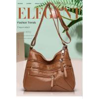 Nueva Bolso De Hombro Para Mujer En Cuero Lavado Gran Capacidad Bolso Transversal Suave Estilo Coreano Para Damas De Mediana Edad - details 0