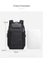 Bolsa De Negocios Multifuncional Impermeable Con Cerradura Antirrobo Transpirable Mochila Con Carga USB Gran Capacidad Para Viajes - details 17