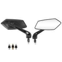 Espejos Retrovisores Ajustables Para Manillar De Motocicleta Para Cafe Racer Scooter Motocross Accesorios De Ciclismo 8/10mm - details 9