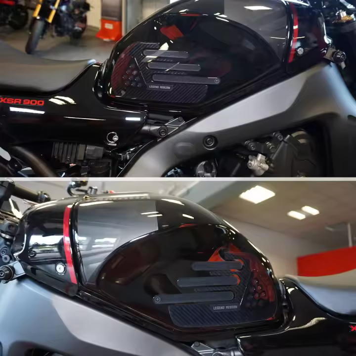 Pegatinas 3D para Protectores Laterales de Depósito de Moto compatibles con Yamaha XSR900 2022-2023 - 1