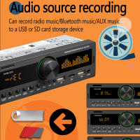 Reproductor De Audio Para Coche Con Bluetooth TF USB Radio FM AM AUX 1 DIN SWM-80A Localizador Único Accesorios Portátiles Para Coche - details 9