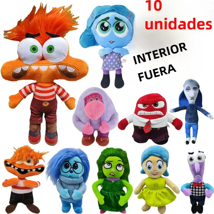 Muñeco De Peluche inside out 2 Suave Y Cálido Juguete De Anime Para Niños Regalo De Cumpleaños Peluche De Dibujos Animados Lindo Y Carismático - 1