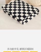 Manta De Punto Casero Estilo Americano Para Todas Las Estaciones Manta De Silla De Oficina Manta De Viaje Manta De Picnic Manta De Viaje Manta De Viaje Manta De Viaje - details 12
