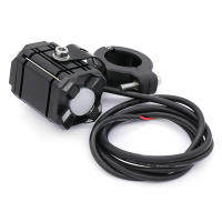 Faros Auxiliares De Motocicleta LED De Doble Color Blanco Amarillo Con Choque Bajo Consumo Luz De Conducción Brillante Antiniebla Impermeable Universal Hi/Lo Beam - details 6