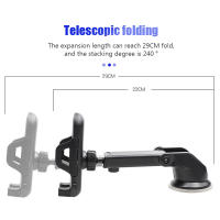 Soporte Universal Para Teléfono Móvil Con Aspirador Para Coche 360° Para Parabrisas Y Tablero Compatible Con Smartphones Negro - details 8