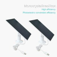 Panel Solar 3W 6V Tipo-C Para Cámara De Seguridad Y Sistema De Luz Doméstica Pequeña Externa Alta Potencia De Carga De Células Solares - details 5