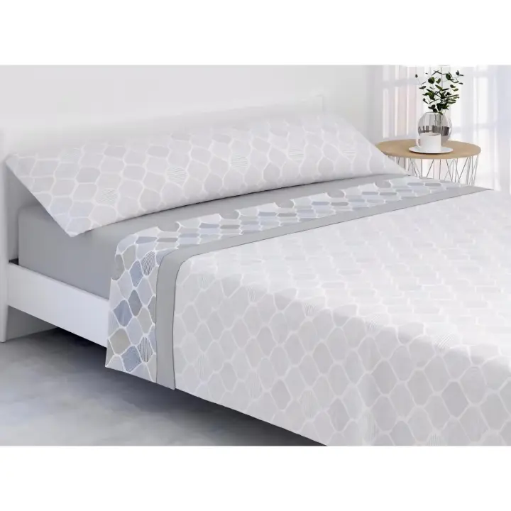 JIMENÉZ HOME Juego de Sábanas Elegantes tres piezas cama 150x190/200cm tacto muy suave, ALD HOME - 1