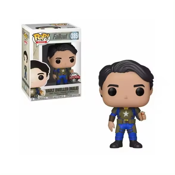 Funko Pop Fallout Vault Dweller Male Special Edition - 1