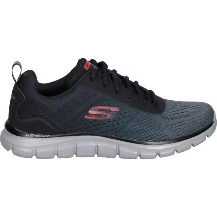 SKECHERS | Deportivas Skechers Track Ripkent para Hombre – Zapatillas Casual en Color Negro con Degradado – Sneakers con Cordones – Estilo Casual – Cómodas – Modelo 232399-BKCC - 1