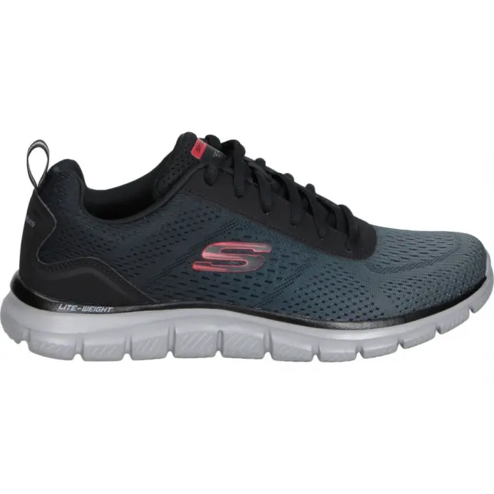 SKECHERS | Deportivas Skechers Track Ripkent para Hombre – Zapatillas Casual en Color Negro con Degradado – Sneakers con Cordones – Estilo Casual – Cómodas – Modelo 232399-BKCC - 1