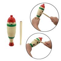 Juguete De Pescado De Madera Instrumento Musical De Orff Para Niños Juego Educativo Para Bebés Aprendizaje Musical Regalos De Navidad - details 8
