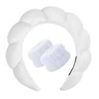 Cinta De Tela De Cielo De Terciopelo Vintage Para Mujeres Y Niñas Accesorios De Baño Y Spa Cinta Para Lavado De Cara Y Muñeca Estilo Decorativo - details 17