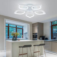 Iluminación De Techo LED IRALAN Con Control Remoto Y Posibilidad De Dimmer Para Comedor Sala De Estar Dormitorio Estudio Material De Hierro Fuente De Alimentación AC 90-260V - details 2