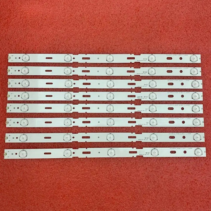 8pcs Tira LED Para Grundig 40VLE565BG 40VLE4520 40VLE6520BL 2013ARC40_3228N1 40-LB-M520 40VLE4421BF Tiras De Luz SMD No Impermeables Para Sala De Estar - 1