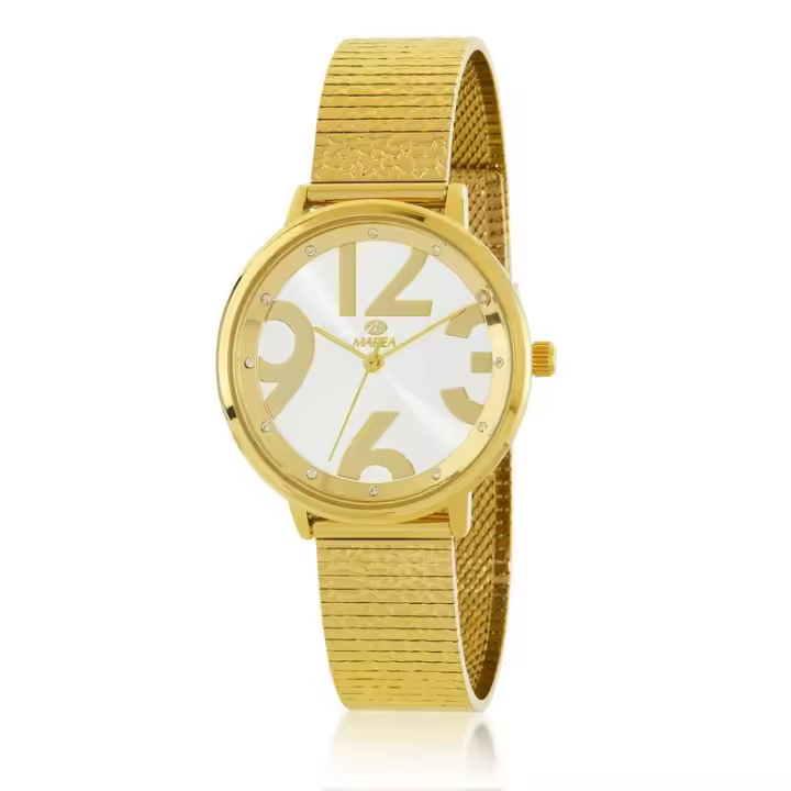Reloj Marea B41384/5 Mujer Dorado Circonitas - 1