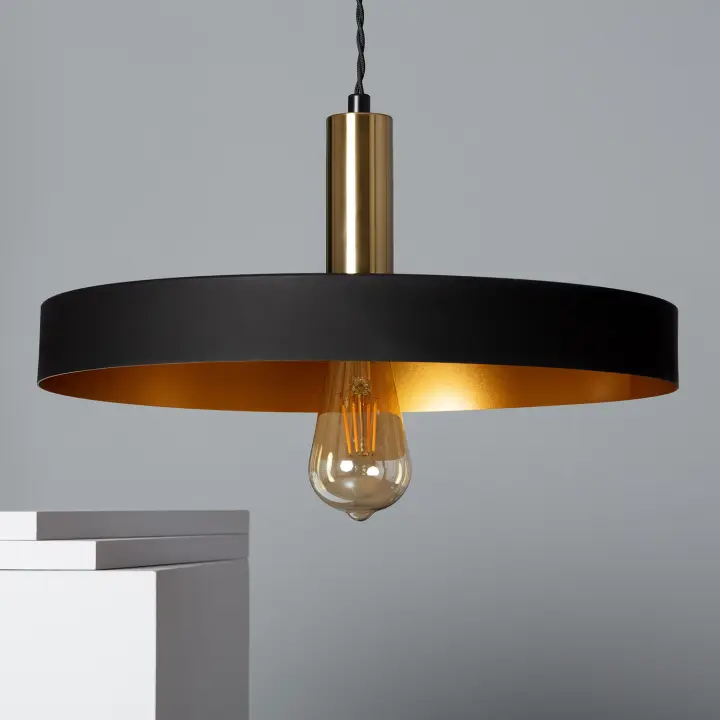 Ledkia Lámpara Colgante Metal Furiko de Diseño Industrial para Interiores - 1