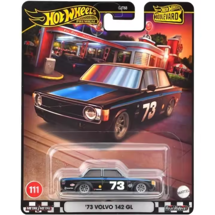 Hot Wheels Premium Boulevard '73 Volvo 142 GL - 1