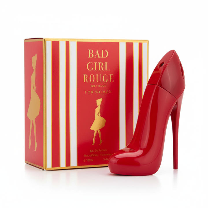 Perfume femenino Glam Girl Rouge Eau de Parfum, fragancia intensa y seductora con un carácter elegante y sofisticado, ideal para noches especiales o para destacar en el día a día. Presentado en frasco original con estuche. 🚚 Envíos a España 24/48 hora