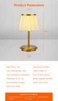 Lámpara De Mesa LED USB Pliegue Atmosfera Luz Para Decoración De Ambiente Para Barra De Restaurantes Luz Nocturna Para Café Y Dormitorio Fuente De Alimentación DC Incluye Batería De Líquido De Litio - details 2