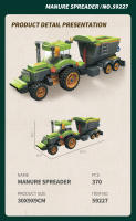 Bloques De Construcción Educativos City Farm Farmer Mower Sower Harvester Juguetes Para Niños Bloques De Plástico ABS Compatible Con Lego Regalos Para Niños Mayores De 3 Años - details 7