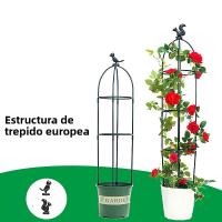 Juego De Soporte Para Plantas Trepadoras Jaula De Jardín Para Flores Y Plantas Trepadoras Marco De Potted Plant Stand DIY - details 1