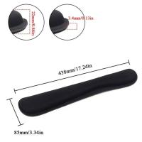 Almohadilla De Muñeca Para Teclado Y Ratón Ergonómica De Espuma De Memoria Y No Derrapante Para Oficina Juego PC Laptop - details 9