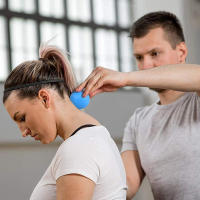 Bola De Masaje De Lacrosse Para Relajación Muscular Hombros Cuello Espalda Pierna Yoga Fitness Puntos De Tensión Musculares - details 4