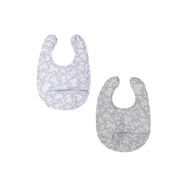Baberos de Algodón Plastificado Estampados Kaos -Tous- - 1
