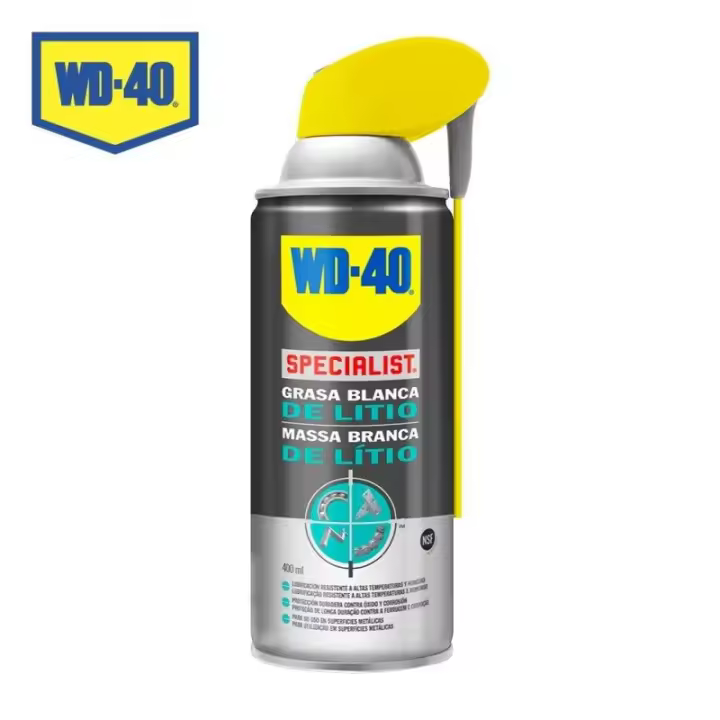 WD40 Grasa Blanca de Litio WD-40 Specialist 400ml | Lubricación Duradera - 1