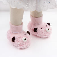 Zapatillas De Otoño-Invierno Para Bebés Con Diseño De Oso Y Oveja Niños Y Niñas Calf Sintética Antideslizante Cómodo Para 0-18 Meses - details 30