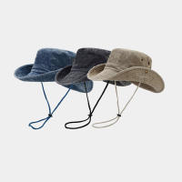 Sombrero De Pescador De Verano Para Hombres Sombreros De Baúl Con Gran Alas Protección Solar Para Exterior Ciclismo Senderismo - details 6