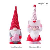 Gnomos De Encaje Para Día De San Valentín Decoraciones De Elfos De Terciopelo Mr Y Mrs Decoración Nórdica Hecha a Mano Para El Hogar - details 12