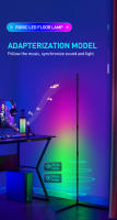 Lámpara De Piso Inteligente Tuya RGB 180cm Blanca Control Remoto APP Luz De Ambiente Moderna Para Festivales Y Decoración LED - details 15
